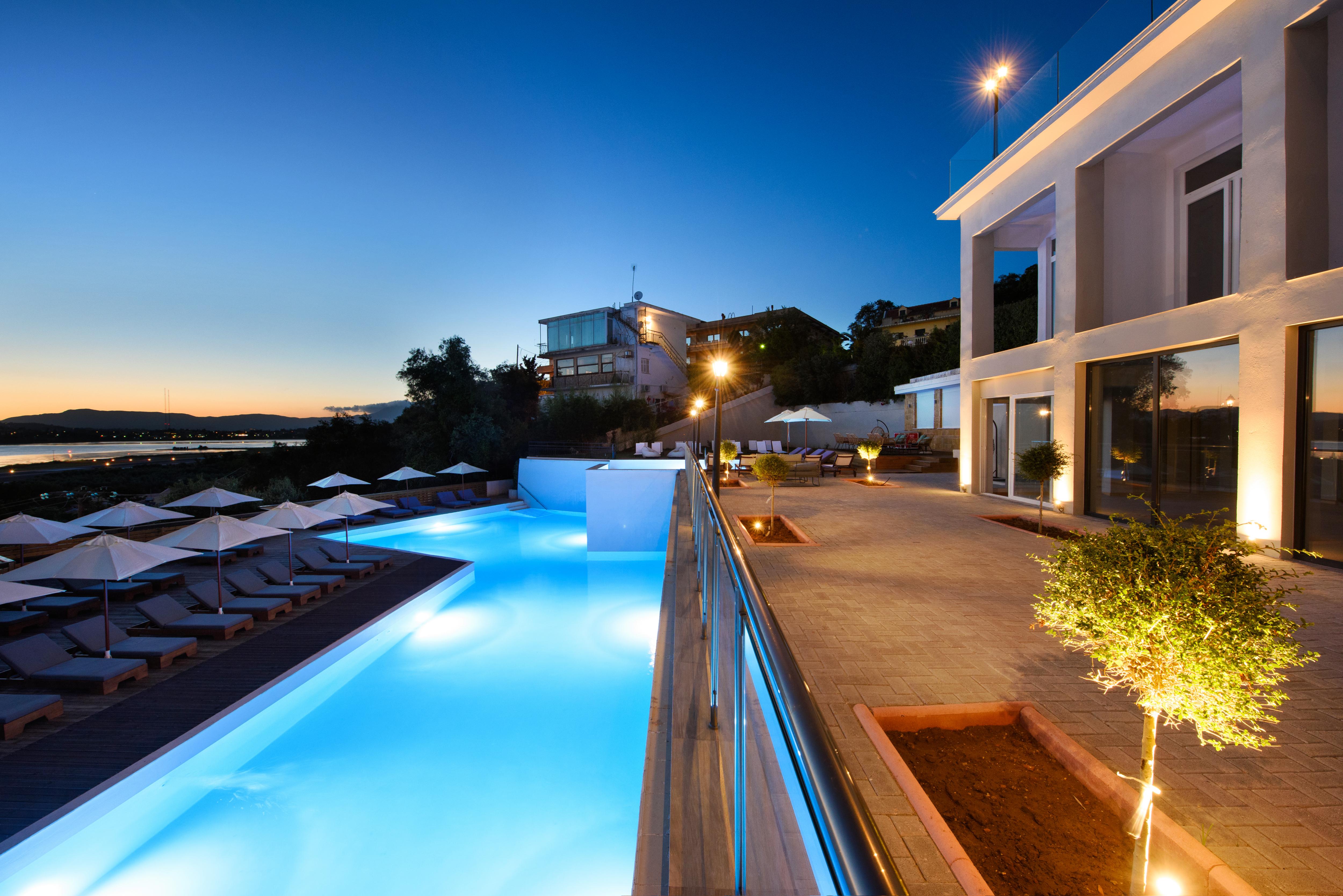 The Royal Grand Hotel Kanoni  Exterior foto